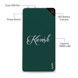 Lone Cursive Customized Power Bank