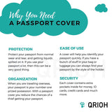 Hellow World Custom Passport Cover