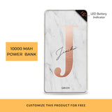 Bronze Marble Customized Power Bank