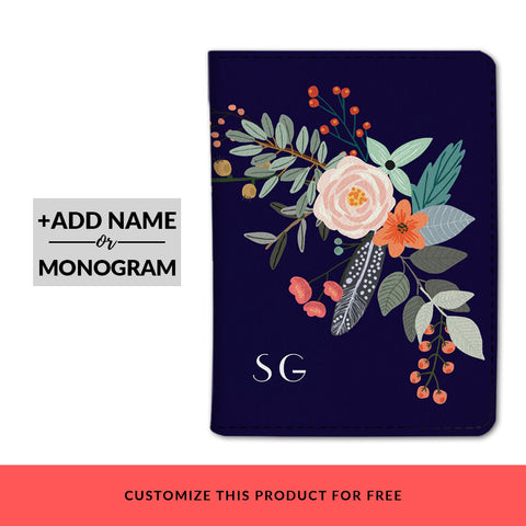 Butterfly Bush Custom Passport Cover