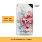 Elegant Bloom Customized Power Bank