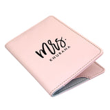 Roseate Solitary Custom Passport Cover