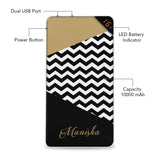 Jagged Contour Customized Power Bank