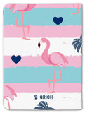 Flamingos Custom Passport Cover
