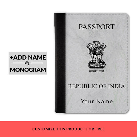 Custom India Passport Cover