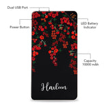 Floral Deco Customized Power Bank